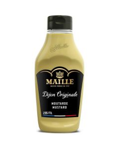 Dijon Mustard 8 X  Squeeze Bottle (235 ml)