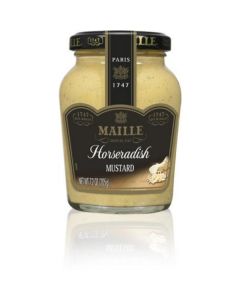 Mustard Horseradish 12 X  Glass Jar (200 ml)