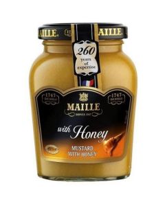 Mustard Dijon with Honey 12 X  Glass Jar (200 ml)