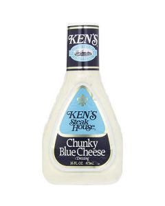 Chunky Blue Cheese Dressing 6 X  Plastic Bottle (473 ml)