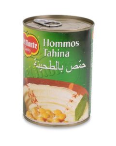 Canned Hommos with Tahinah 24 X  Metal Can 