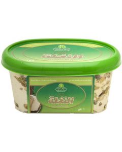 Al Nakhla Halawa Covered with Pistachio 12 X  Plastic Box 