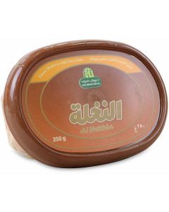 Al Nakhla Halawa With Chocolate 12 X  Plastic Box 