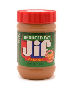 Creamy Peanut Butter - Reduced Fat 12 X  Plastic Jar 