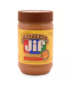 Creamy Peanut Butter with Honey 12 X  Plastic Jar 