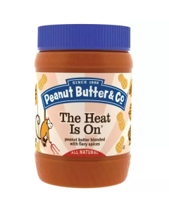 The Heat Is One Peanut Butter 12 X  Plastic Jar 