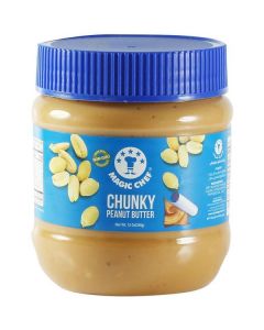 Peanut Butter Chunky 12 X  Plastic Jar 