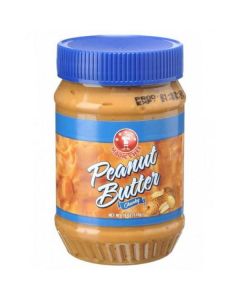 Peanut Butter Chunky 12 X  Plastic Jar 