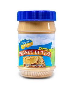 Crunchy Peanut butter 12 X  Plastic Jar 