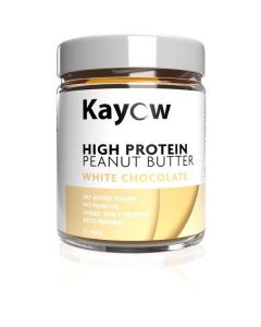 High Protein White Chocolate Peanut Butter 6 X  Glass Jar 