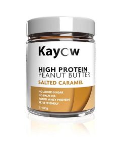 High Protein Salted Caramel Peanut Butter 6 X  Glass Jar 