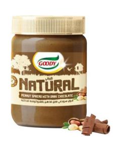 Peanut Butter with Dark Chocolate 12 X  Plastic Jar 