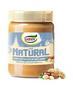 Peanut Butter Natural No Added Sugar 12 X  Glass Jar 