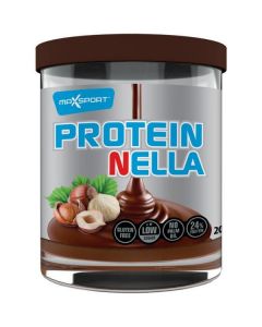 Protein-Nella Hazelnuts & Cocoa 12 X  Glass Jar 