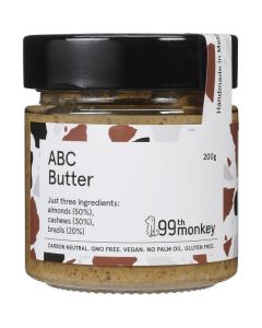 Almond Cashews Brazil Butter 6 X  Glass Jar 