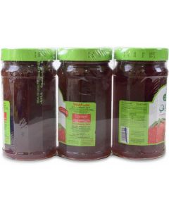 Strawberry Jam Preserve 12 X  Glass Jar 