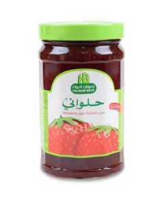 Strawberry Jam Preserve 6 X  Glass Jar 