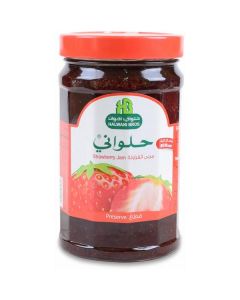 Strawberry Jam 6 X  Glass Jar 