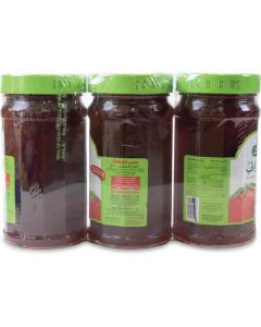 Strawberry Jam 12 X  Glass Jar 