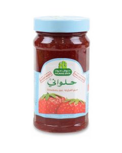 Strawberry Jam no Sugar Added 12 X  Glass Jar 