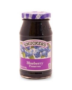 Blueberry Preserves Jam 12 X  Glass Jar 