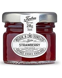 Strawberry Preserve Jam 72 X  Glass Jar 