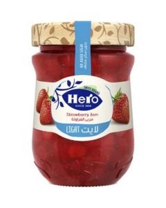 Strawberry Light Jam 12 X  Glass Jar 