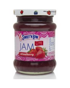 Strawberry Jam Lite 12 X  Glass Jar 