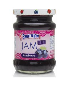 Blueberry Jam Lite 12 X  Glass Jar 