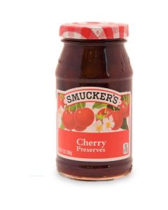 Cherry Preserve Jam 12 X  Glass Jar 