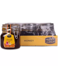 Natural Honey 6 X  Glass Jar 
