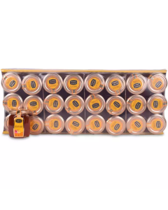 Natural Honey 24 X  Glass Jar 