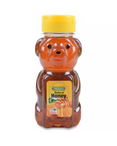 Natural Honey â€“ Squeeze Bear Shape 12 X  Plastic Jar 