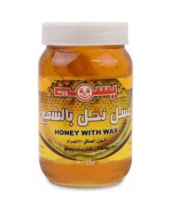 Honey with Wax 24 X  Glass Jar 