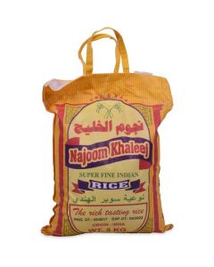 Long Grain Biryani Rice 8 X  Linen Bag 