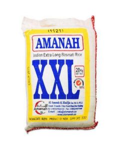 XXL Extra Long Grain Basmati Rice 2 X  Linen Bag 