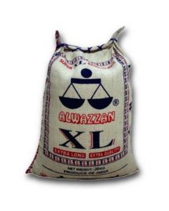 Alwazzan Basmati Rice XL 2 X  Linen Bag 