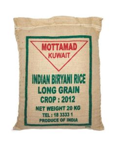 Long Grain Biryani Rice 2 X  Linen Bag 