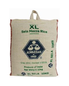 Sella Mazza Basmati Rice XL 4 X  Linen Bag 