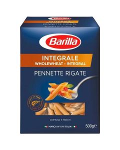 Whole Wheat Penne Rigate Integrali Pasta 18 X  Piece 