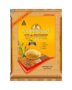 Atta Whole Wheat Flour with Multigrains 4 X  Bag 