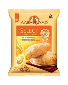 Select Sharbati Atta 100% MP Whole Wheat 10 X  Bag 