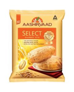 Select Sharbati Atta 100% MP Whole Wheat 4 X  Bag 