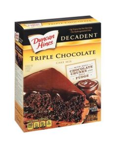 Decadent Triple Chocolate Cake Mix 8 X  Piece 