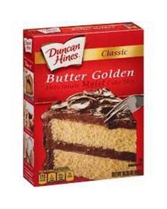 Classic Butter Golden Cake Mix 36 X  Piece 