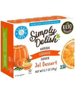 Sugar-Free Jel Dessert with Natural Orange Flavor 6 X  Piece 