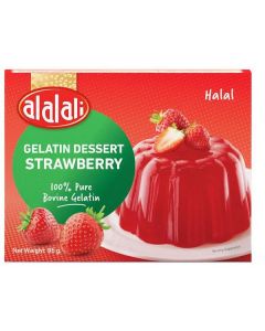 Gelatin - Strawberry 72 X  Piece 