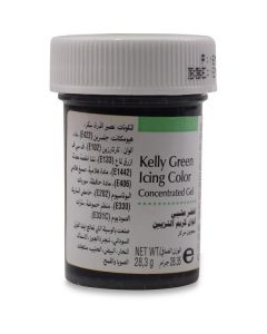 Kelly Green Gel Food Coloring Icing Color   