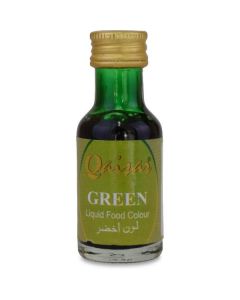 Liquid Food Colour - Green 12 X  Glass Bottle (28 ml)