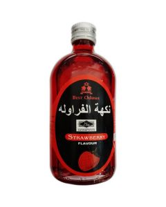 Strawberry Flavor 12 X  Glass Bottle (450 ml)